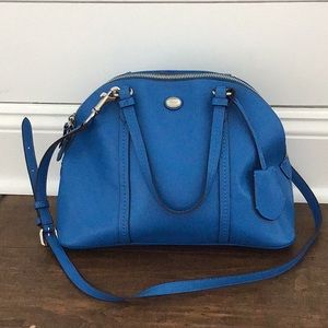 Leather Coach hand/crossbody bag never been used.